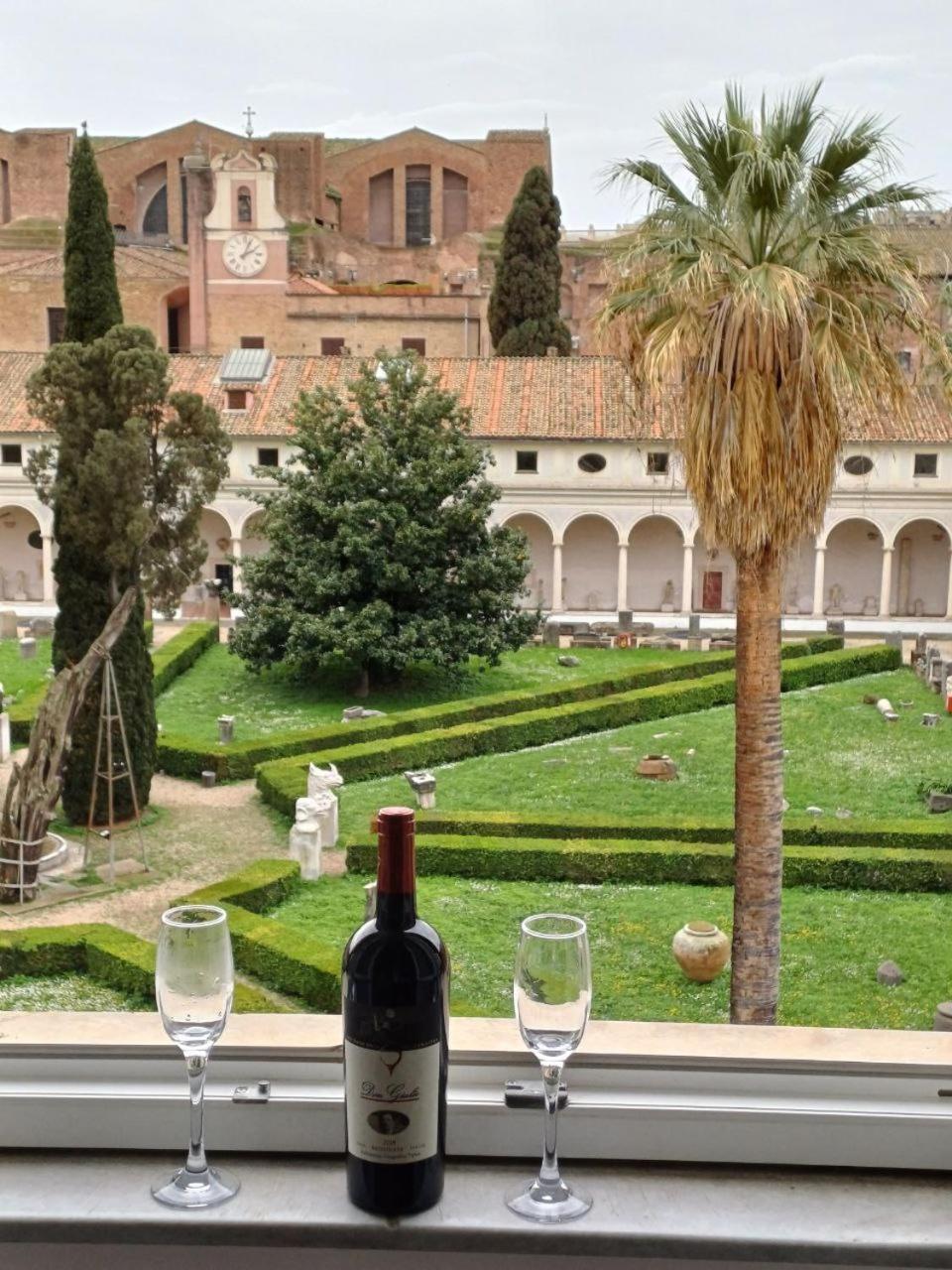 X2 Con Magnifica Vista Sul Chiostro Di Michelangelo E Le Terme Di Diocleziano Rome
