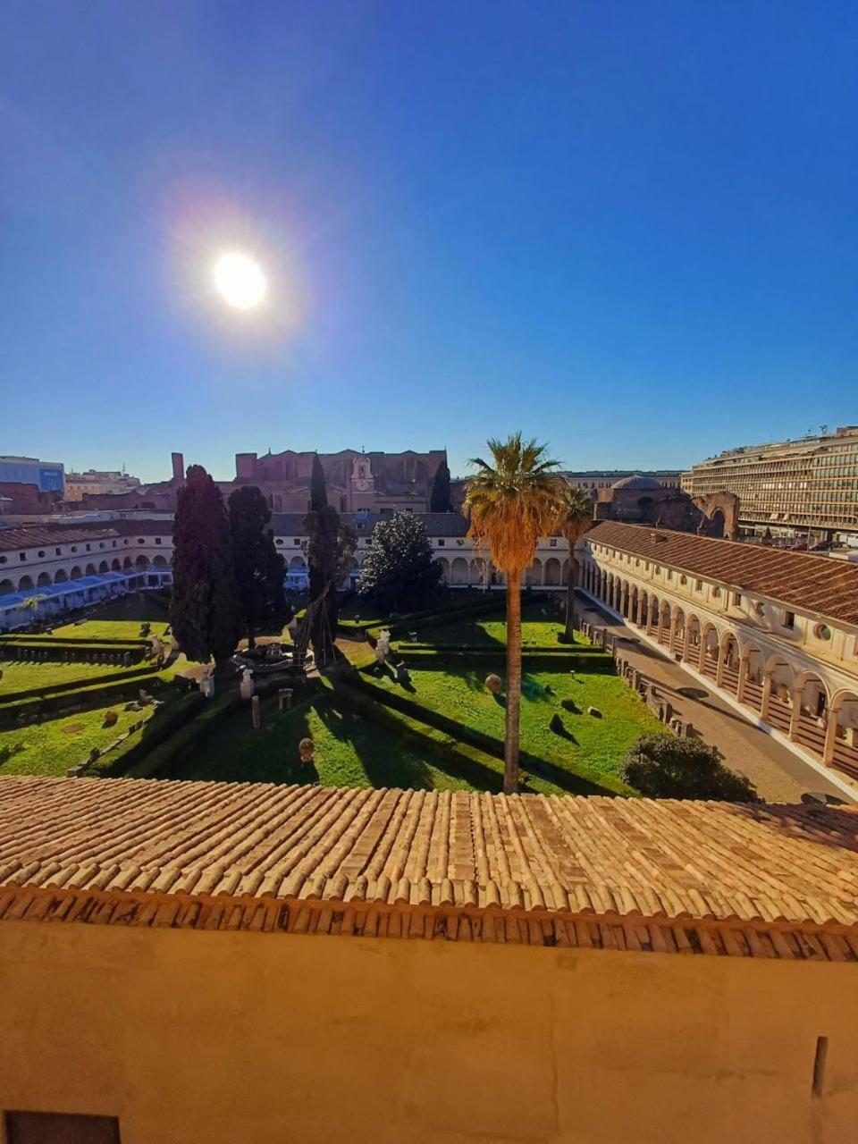 X2 Con Magnifica Vista Sul Chiostro Di Michelangelo E Le Terme Di Diocleziano Maison d'hôtes Rome